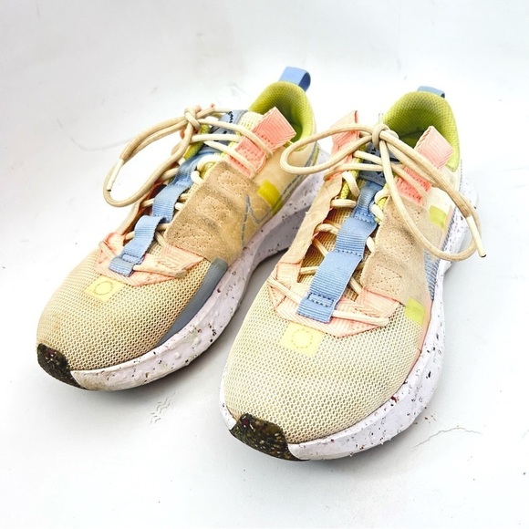 NIKE Crater Impact Athletic Casual Sneaker Cashmere Lime Women Size 6 CW2386-700 - Picture 3 of 12